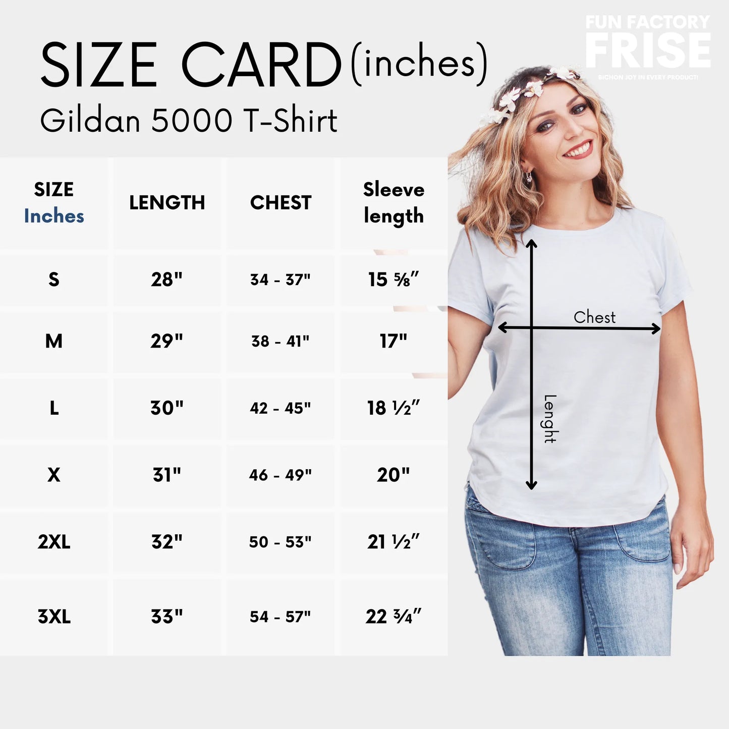 Size_Chart_inches_gilda_5000 fun factory frise
