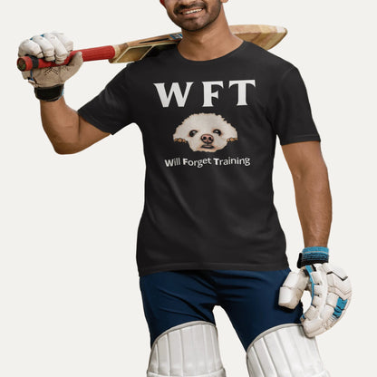 "WFT – Will Forget Training"-Unisex Bichon Frise T-Shirt for Dog Owners