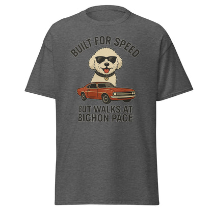 Built for Speed – Funny Bichon Frise Dad T-Shirt for Father’s Day - Fun Factory Frise