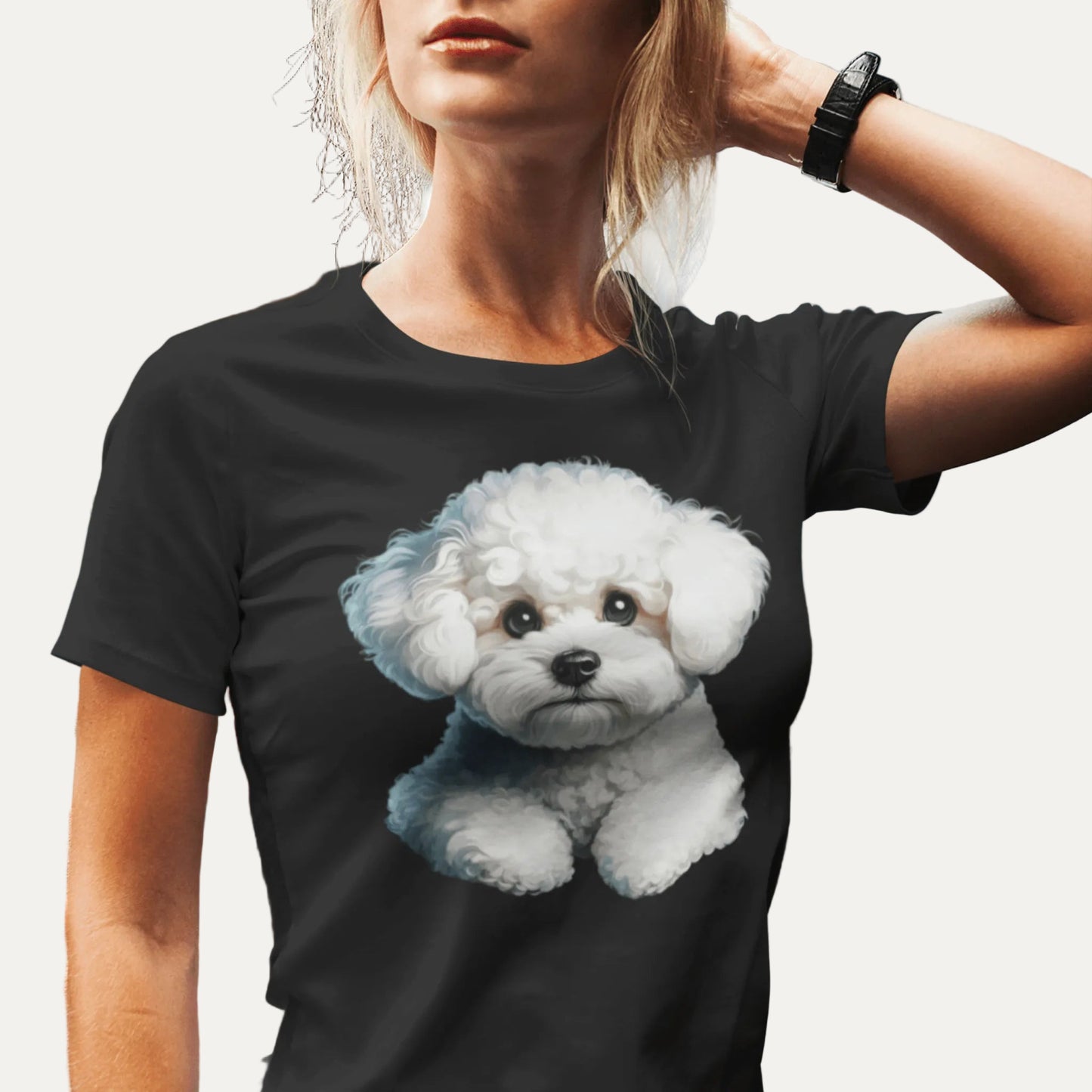 Cute Bichon Frise -Unisex Bichon Frise T-Shirt for Dog Owners