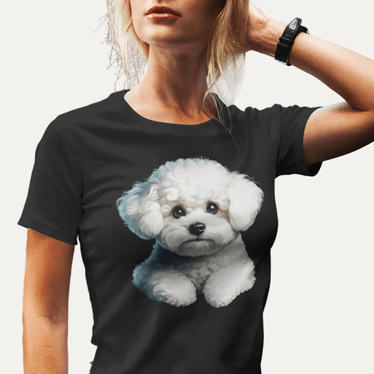 Cute Bichon Frise -Unisex Bichon Frise T-Shirt for Dog Owners