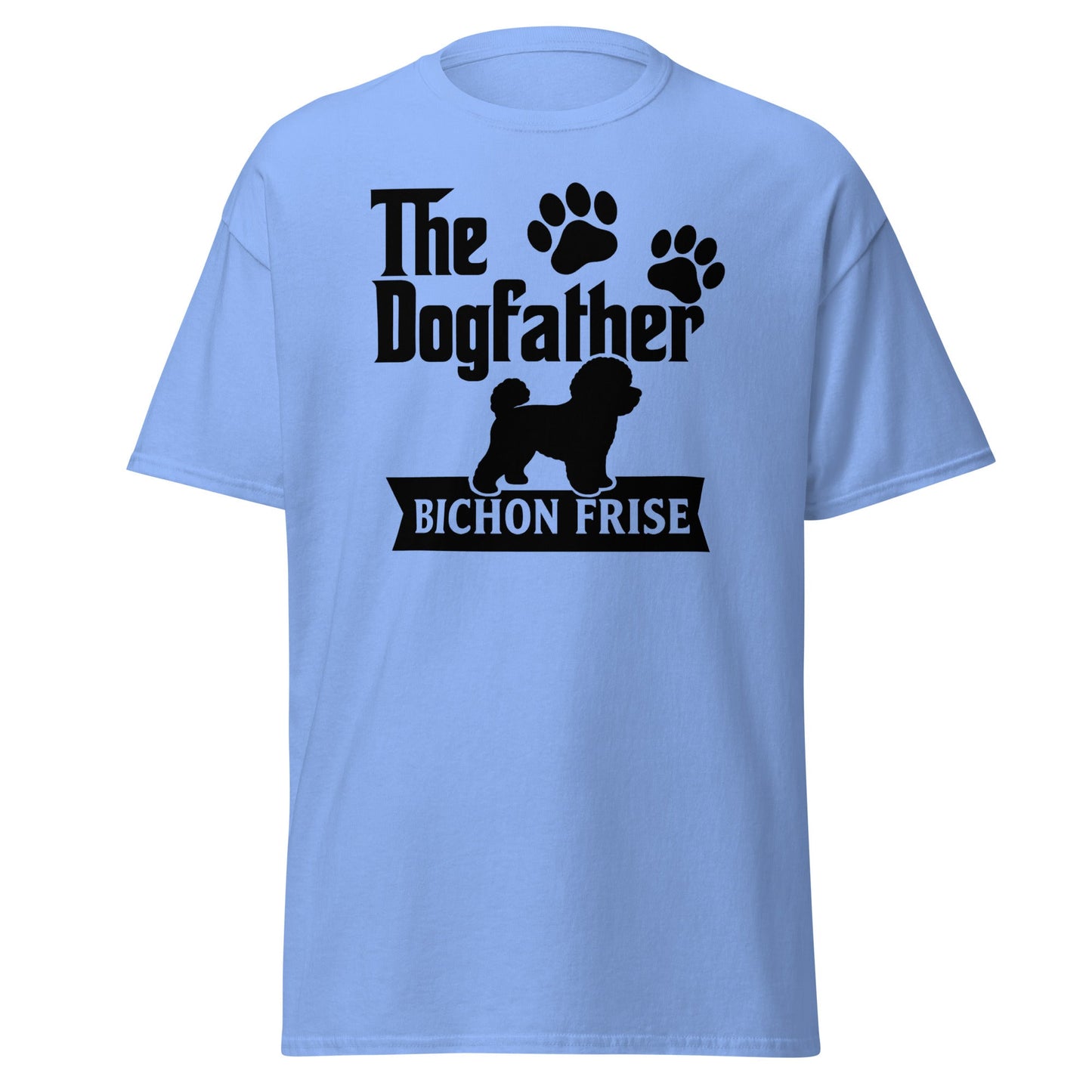 "The Dog Father Bicho Frise" - Funny Unisex T-Shirt (Black Design) - Fun Factory Frise