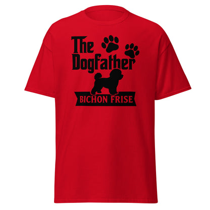 "The Dog Father Bicho Frise" - Funny Unisex T-Shirt (Black Design) - Fun Factory Frise