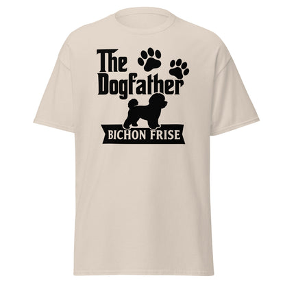 "The Dog Father Bicho Frise" - Funny Unisex T-Shirt (Black Design) - Fun Factory Frise