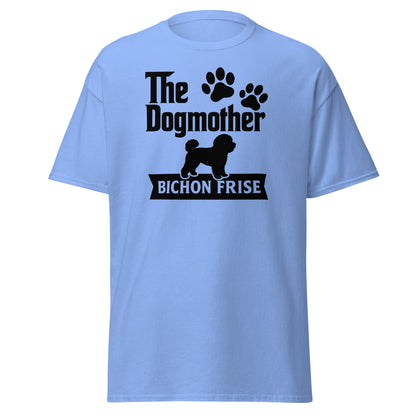 "The Dog Mother Bicho Frise" - Funny Unisex T-Shirt (Black Design) - Fun Factory Frise