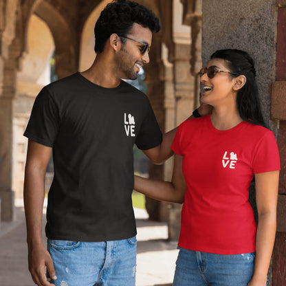  Bichon Frise Love subtitle"-Unisex Bichon Frise T-Shirt for Dog Owners