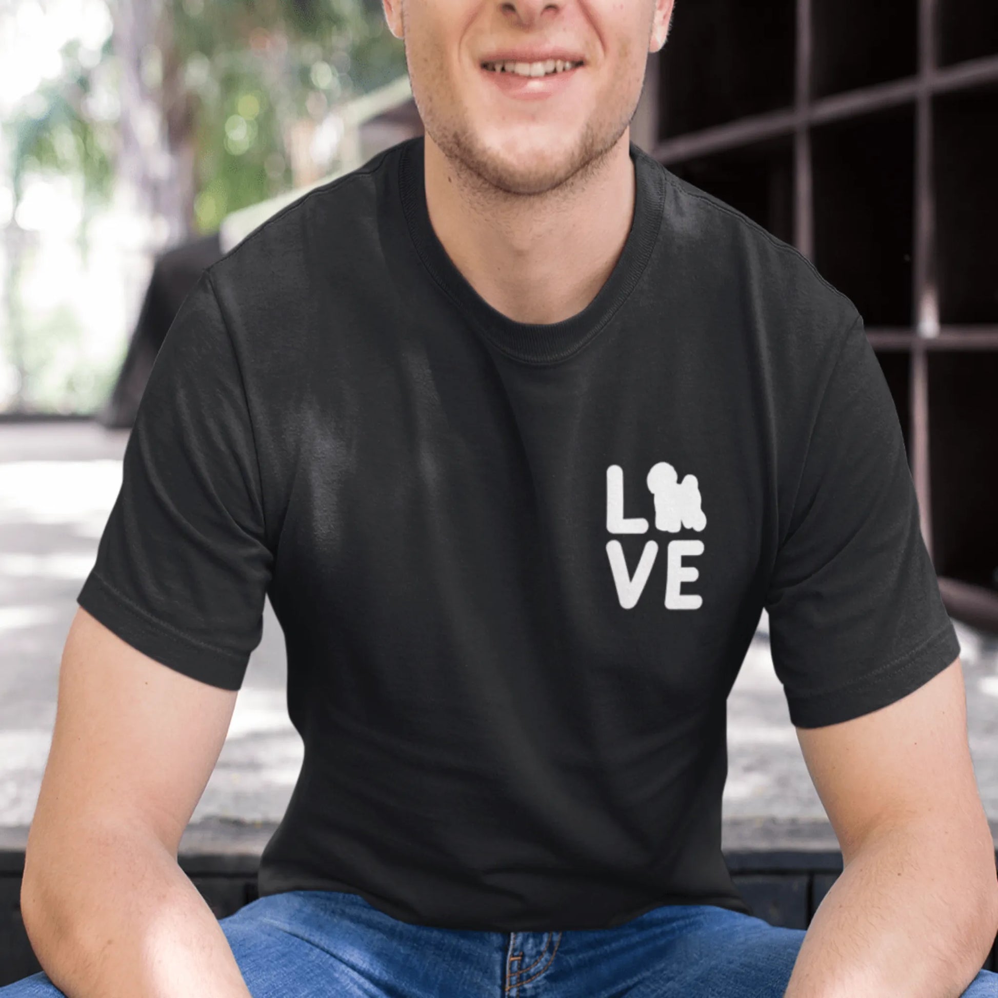  Bichon Frise Love subtitle"-Unisex Bichon Frise T-Shirt for Dog Owners