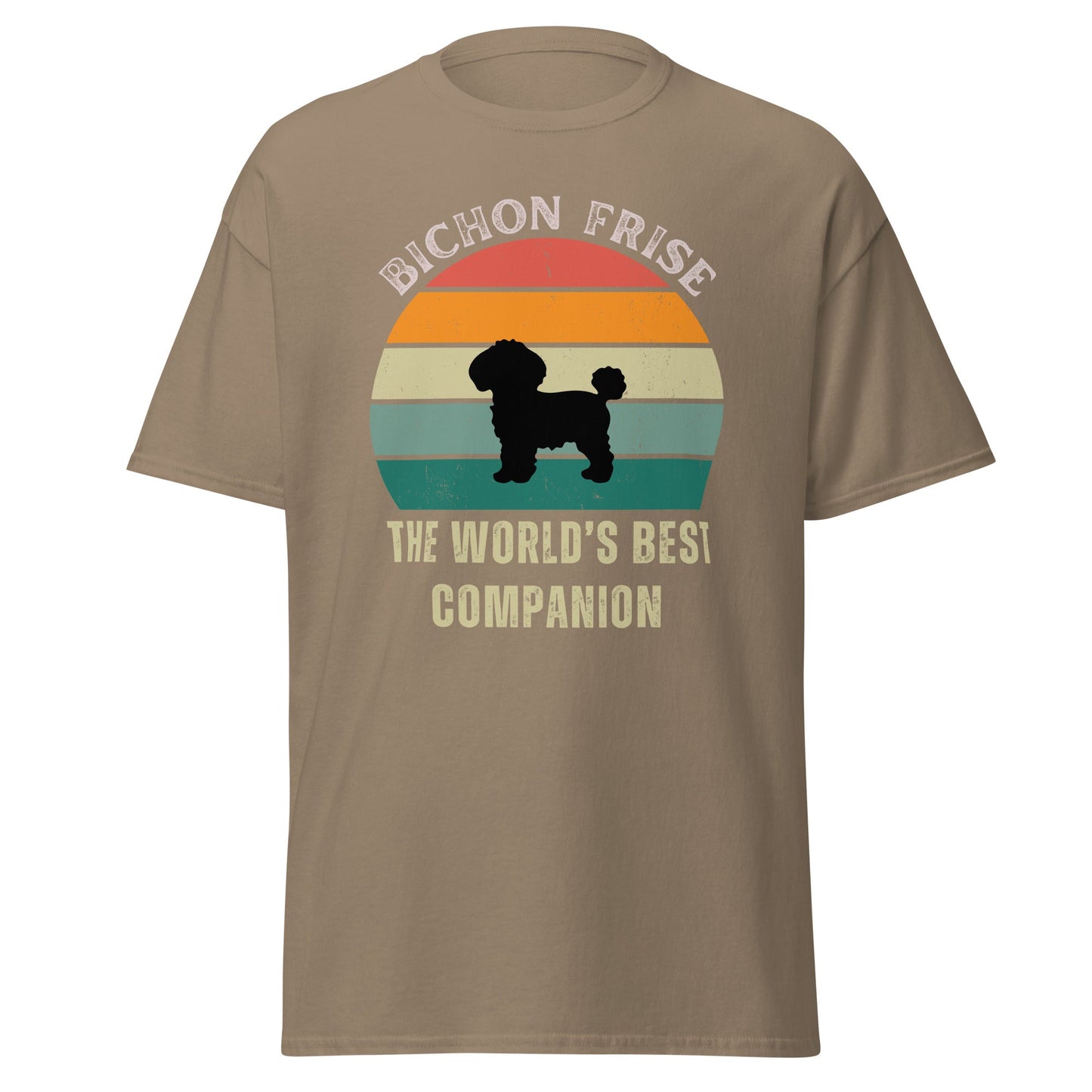 Unisex Bichon Frise T-Shirt for Dog Owners: "The world's best companion"