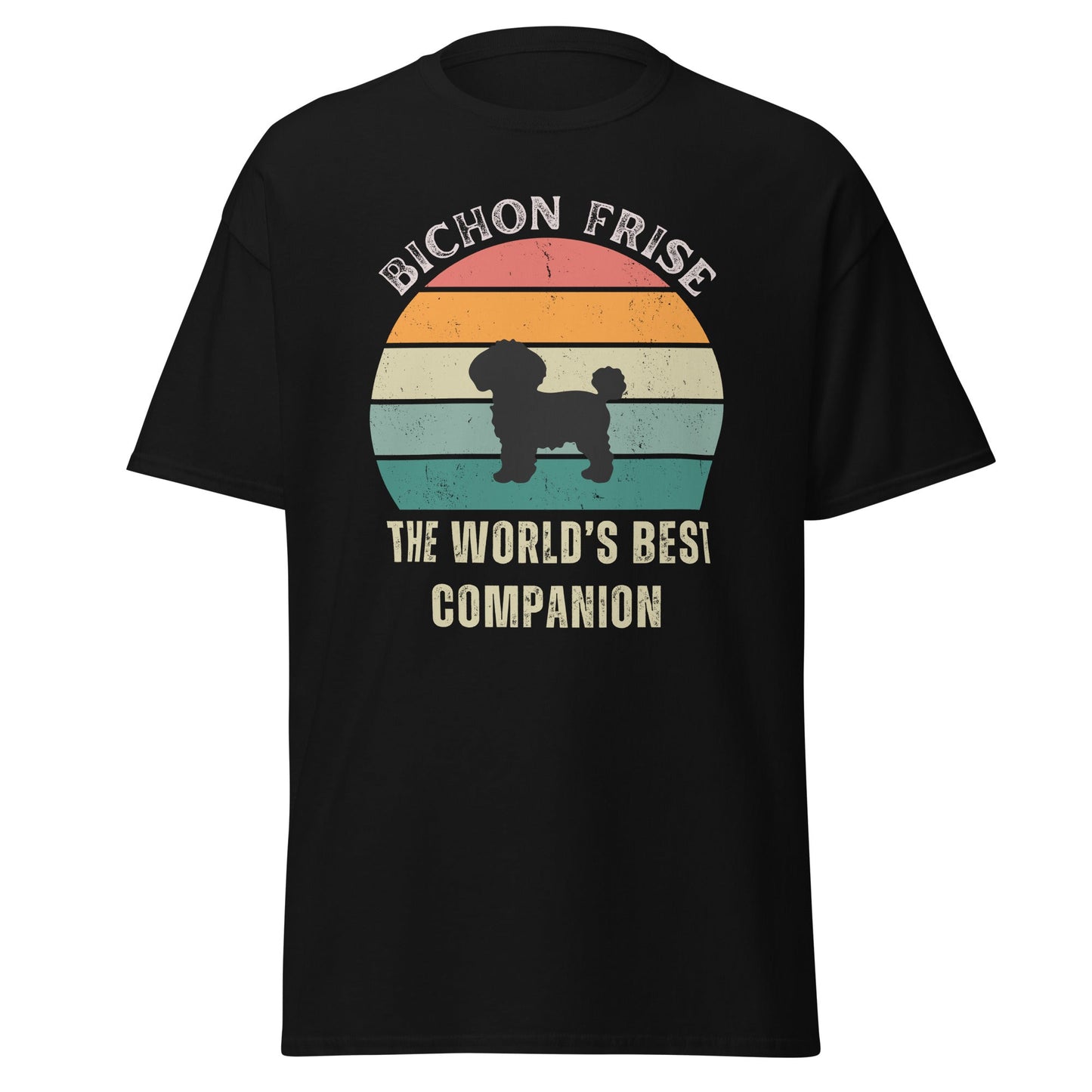 Unisex Bichon Frise T-Shirt for Dog Owners: "The world's best companion"